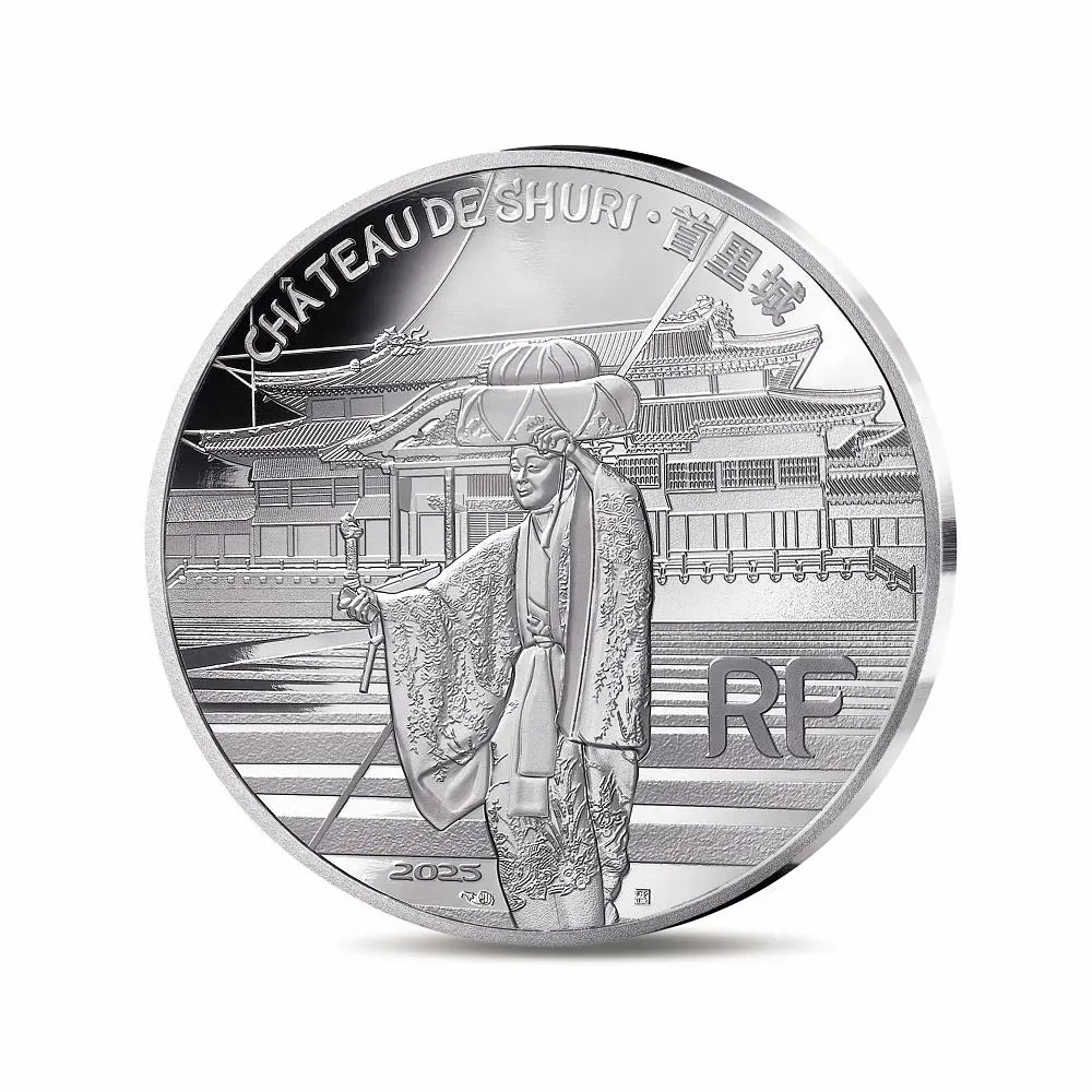 2025 - Unesco "Shuri Castle" - 10€ France Proof